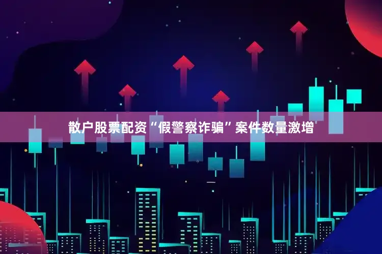 散户股票配资“假警察诈骗”案件数量激增